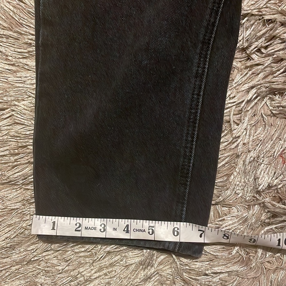 PRETTY Little Thing High Rise Black Ripped Baggy Jeans - Picture 9 of 9